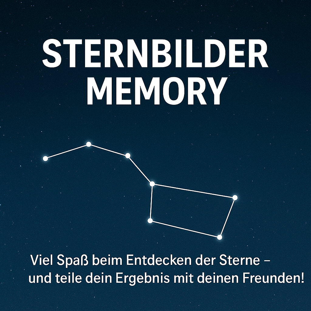 Sternbilder Memory